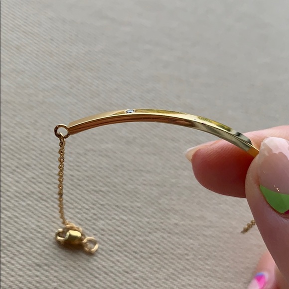 Jennifer Zeuner Bar Bracelet with Diamond - Picture 7 of 10